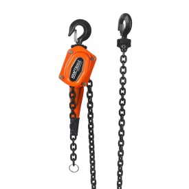 Troliu manual cu lanț KraftDele KD3505, capacitate 3 tone, înălțime de ridicare 3 m, pentru ridicare și coborâre sarcini grele - Img 4