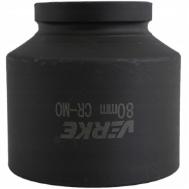 Tubulară de impact octogonală 1 inch, 80 mm, din oțel crom-molibden, pentru scule pneumatice și lucrări grele, MaxRom - Img 5