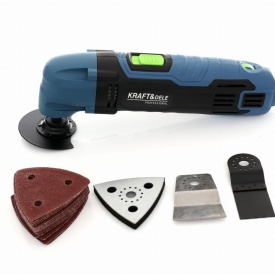 Unealtă multifuncțională oscilantă KraftDele 1300W KD1672-Z pentru șlefuire, tăiere, răzuire și finisare de precizie - Img 8