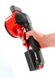 Ventuză vibratorie cu acumulator pentru montaj gresie și faianță Mar-Pol M66050, 16,8 V, 2 baterii și valiză - Img 3