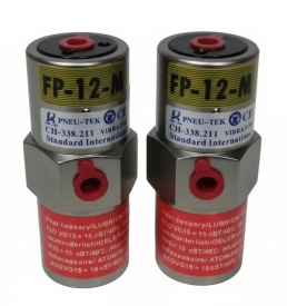 Vibrator pneumatic oscilant cu piston FP-12-M oscilare 9120Hz vibrare 1200N CH214 - Img 2