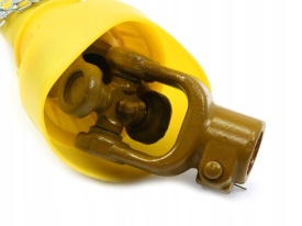 Wălek de transmisie cardanic Mar-Pol 70 cm, telescopic 70-90 cm, cu frez 20 mm și protecție din plastic - Img 4