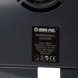 Aerotermă diesel 8 kW Mar-Pol cu cameră de ardere închisă, alimentare 230V/12V și telecomandă - Img 7