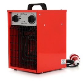 Aerotermă electrică industrială KraftDele KD11719, 6 kW, 380-400V, cu 3 trepte de reglare a fluxului de aer