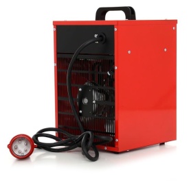 Aerotermă electrică industrială KraftDele KD11722, 6 kW, 380-400V, cu funcție de încălzire și ventilație - Img 6