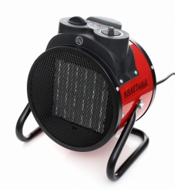 Aerotermă electrică KraftDele KD11725, 3 kW, 230V, cu termostat și 3 trepte de lucru pentru garaj, atelier și spații mici - Img 4