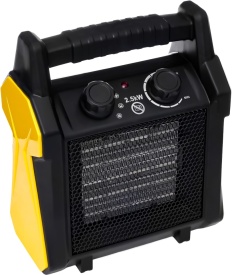 Aerotermă electrică KraftDele KD11740, 2,5 kW, cu ventilare și reglaj de putere, pentru încălzire rapidă în garaj, atelier sau casă - Img 2