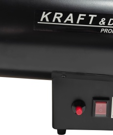 Aerotermă pe gaz LPG 20 kW KraftDele KD11703 pentru încălzire rapidă în atelier, depozit și șantier - Img 7