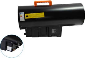 Aerotermă pe gaz LPG 60 kW cu termostat și afișaj KraftDele KD11702 pentru hale, ateliere și spații de lucru mari - Img 7