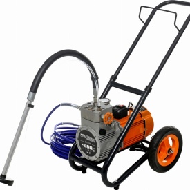 Agregat de vopsit hidrodinamic KraftDele KD1745, 1500W, pentru pereți, fațade, hale și suprafețe mari
