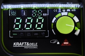 Aparat de sudură invertor KraftDele KD1783, 330A, MMA și TIG LIFT, cu VRD, compact și ușor pentru lucrări de sudură - Img 7