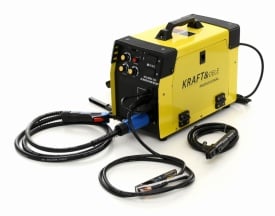 Aparat de sudură invertor KraftDele KD1836 MIG/MMA 250A, tehnologie IGBT, compact pentru atelier și lucrări în teren - Img 2