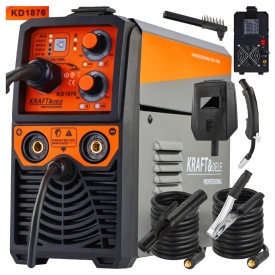Aparat de sudură invertor KraftDele KD1876 MIG/MAG, MMA, FLUX și TIG Lift, 230V, 200A - Img 9