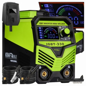 Aparat de sudură invertor KraftDele KD1879 MMA / Lift TIG 20-300A cu afișaj digital LCD - Img 2