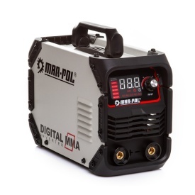 Aparat de sudură invertor MMA Mar-Pol Digital 300A Compact, cu tranzistori IGBT și accesorii incluse