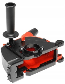Apărătoare antipraf pentru șanțuire MaxRom 125 mm, pentru polizor unghiular, cu reglaj adâncime și conectare la aspirare - Img 6