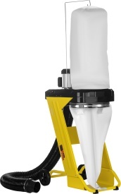 Aspirator extractor de rumeguș, așchii și praf KraftDele KD5171, 600 W, debit 1200 m³/h, sac 75 l