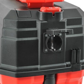 Aspirator industrial umed-uscat 15L 1400W MaxRom, cu filtru HEPA și priză pentru scule electrice - Img 7