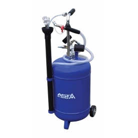 Aspirator pneumatic pentru colectarea uleiului uzat ASTA AOE1030, extractor portabil pentru autoturisme, motociclete și bărci - Img 5