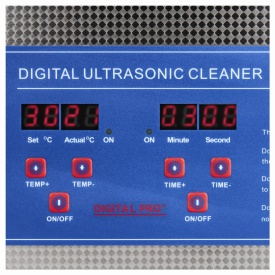 Baie ultrasonică KraftDele KD448 3,2L cu încălzire, LCD și reglaj timp pentru curățare precisă și sigură - Img 10