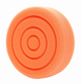 Burete profesional de polisare KraftDele KD3060, 150 mm, filet M14, portocaliu, pentru mașini de polisat - Img 2