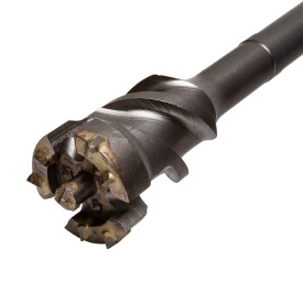Burghiu de străpungere Mar-Pol SDS-MAX 55 x 1000 mm pentru materiale de construcții, cu cap tip clopot și evacuare eficientă - Img 2