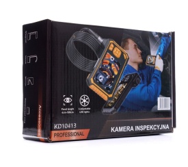 Cameră de inspecție (Endoscop) KraftDele KD10413 – Ecran LCD 4.3", Full HD 1080p, Acumulator 2600mAh, Card SD, 6 LED-uri - Img 11