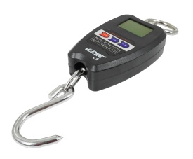 Cântar suspendat cu cârlig VERKE 200 kg, afișaj LCD iluminat, precizie 100 g, pentru cântărire rapidă și sigură - Img 3