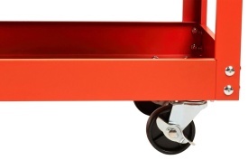 Cărucior atelier KraftDele KD366 – 4 sertare, roți cu frână, mobil, organizare scule, construcție metalică - Img 11