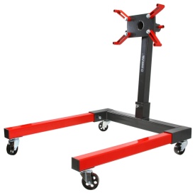 Cărucior montaj motor Mar-Pol 1500 lbs / 680 kg, cu suport rotativ reglabil și roți pentru service auto