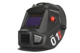 Cască de sudură automată Mar-Pol F2 Quick Glass M79390 cu filtru autoîntunecare, 4 senzori, lampă și ventilator - Img 5