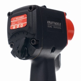 Cheie de impact pneumatică KraftDele KD5463 1/2 inch, mini, 850/1100 Nm, pentru service auto și spații greu accesibile - Img 8