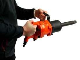 Cheie pneumatică de impact 1 inch Mar-Pol BJC-455 M80526, mecanism Twin Hammer, 2600-3500 Nm, pentru service și vulcanizare - Img 9