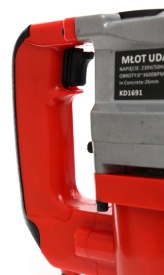 Ciocan demolator KraftDele KD1691, 1600W, 2150 lovituri/min, cu dalte incluse pentru lucrări de dăltuire și demolare - Img 5