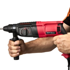 Ciocan rotopercutor KraftDele KD1510 cu SDS+, 2600W, 4 funcții, pentru găurire și dăltuire în beton, zidărie, lemn și metal - Img 8