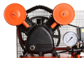Compresor aer 270L 4kW BJC B88033 – debit 600 l/min, 8 bar, compresor profesional trifazic cu transmisie pe curea - Img 8