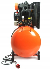 Compresor aer 350L 7.5kW MAR-POL BJC B88035 – pompă 4 pistoane, 12 bar, debit 1150 L/min - Img 4