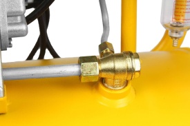 Compresor aer Mar-Pol Huragan 50L, 2,2 kW, 230V, 8 bar, 216 l/min, cu reductor și două manometre - Img 7