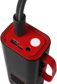 Compresor Auto cu Acumulator 7800mAh 10 BAR LCD + LED – Autonomie Mare & Powerbank | KraftDele KD5497 - Img 7