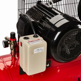 Compresor de aer cu ulei KraftDele KD1411 300L, 400V, 3 pistoane, 12,9 CP, cu separator și reductor de presiune - Img 4