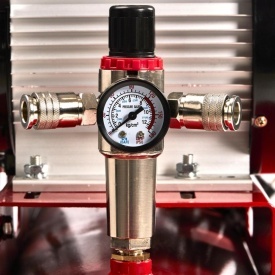 Compresor de aer cu ulei KraftDele KD1472, 100L, 230V, 3,8 CP, 2 pistoane, cu separator și regulator de presiune - Img 6