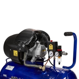 Compresor de aer cu ulei KraftDele KD4065, 100L, 2 pistoane, 3 kW, 8 bar, 530 l/min, pentru atelier și aplicații pneumatice - Img 5