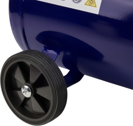 Compresor de aer fără ulei KraftDele KD4099, 24L, 1200W, debit 220 l/min, mobil pentru garaj, atelier și unelte pneumatice - Img 10
