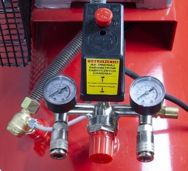 Compresor de aer industrial 90 litri, 345l/min 2.2kW, 220V K 400/90 K400/90 – Kraft&Dele