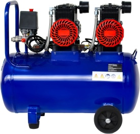 Compresor Fără Ulei 50L 3000W 475L/min – Putere Profesională pentru Atelier KRAFT&DELE KD4093 - Img 4