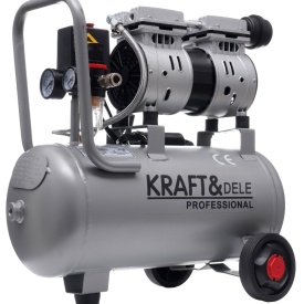 Compresor fără ulei KraftDele KD1395, 24L, 1200W, 8 bar, compresor aer pentru atelier, garaj și utilizări casnice - Img 12