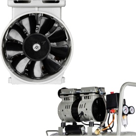 Compresor fără ulei KraftDele KD1396, 50L, 1500W, 8 bar, mobil pentru atelier, garaj și lucrări tehnice - Img 11