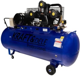 Compresor Industrial 500L 3 Pistoane 400V 14.6HP – Putere Profesională pentru Utilizare Continuă | KraftDele KD4062