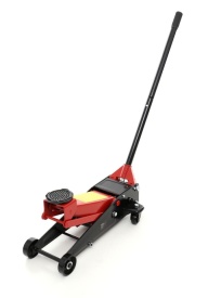 Cric auto hidraulic tip crocodil 3T KraftDele KD389, ridicare 135-495 mm, cu roți metalice și mâner pliabil - Img 5