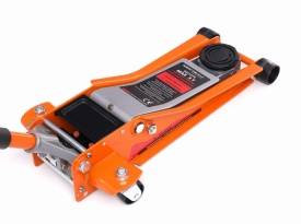 Cric auto hidraulic tip crocodil low profile 3T KraftDele KD1374, ridicare 85-505 mm, cu roți pentru manevrare ușoară - Img 3